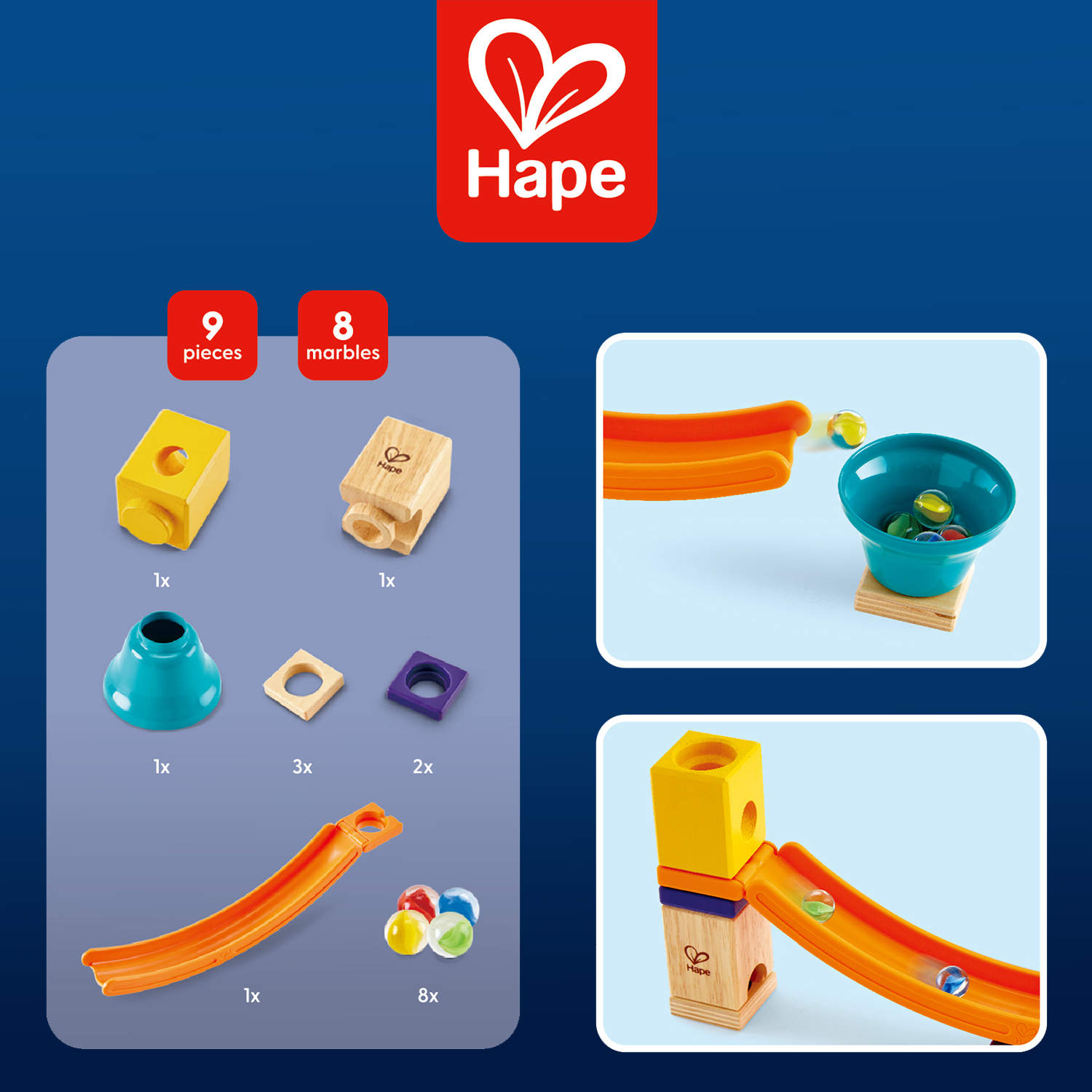 Дополнение к деревянному конструктору Hape Hape "Гонки" - фото 3