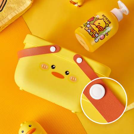 Корзина для хранения iLikeGift Duck yellow