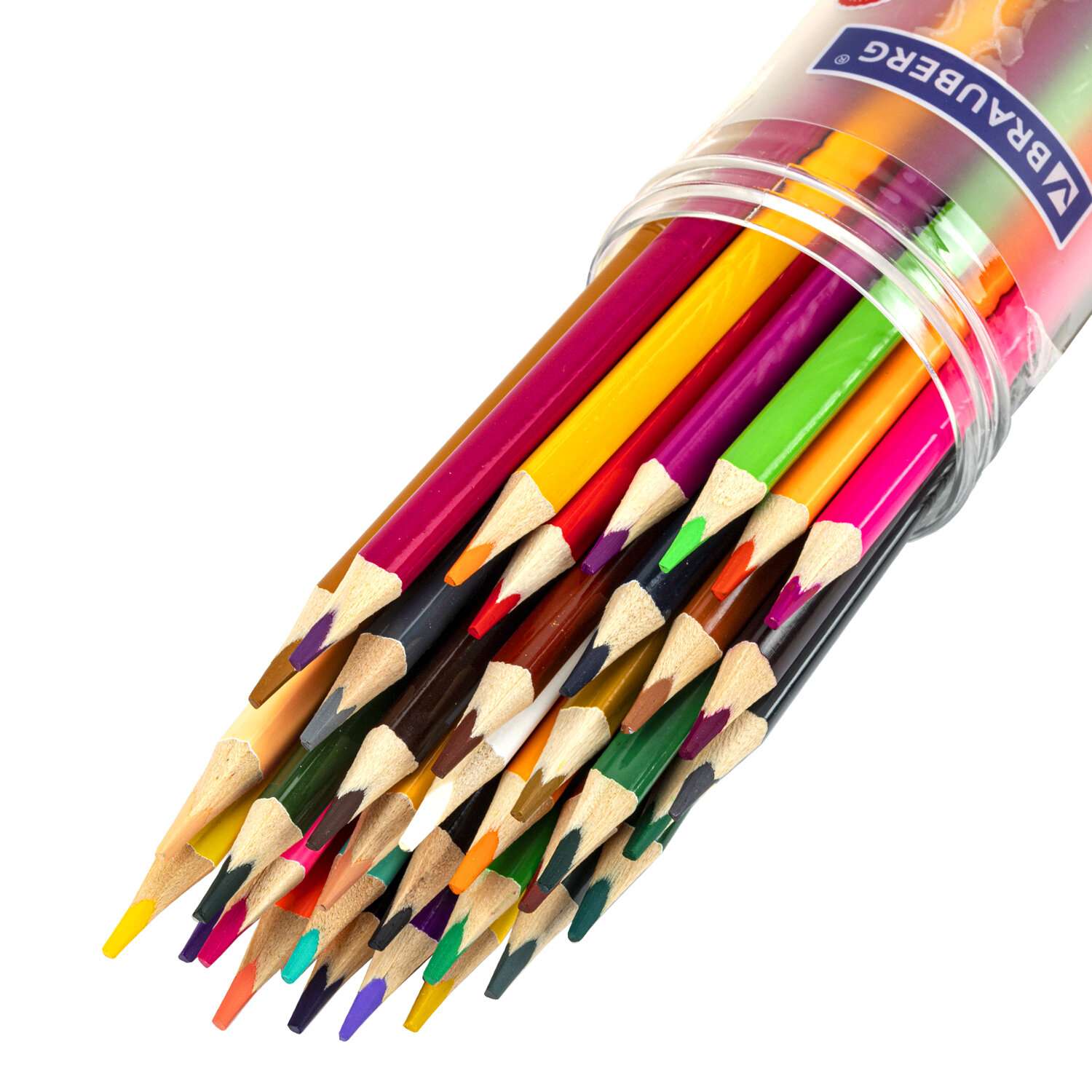 Карандаши цветные Brauberg художественные для рисования 36 цветов трехгранные - фото 5