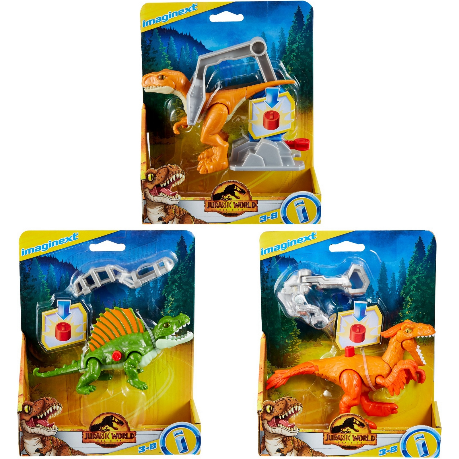 Фигурка IMAGINEXT Jurassic World базовая GVV67 - фото 13