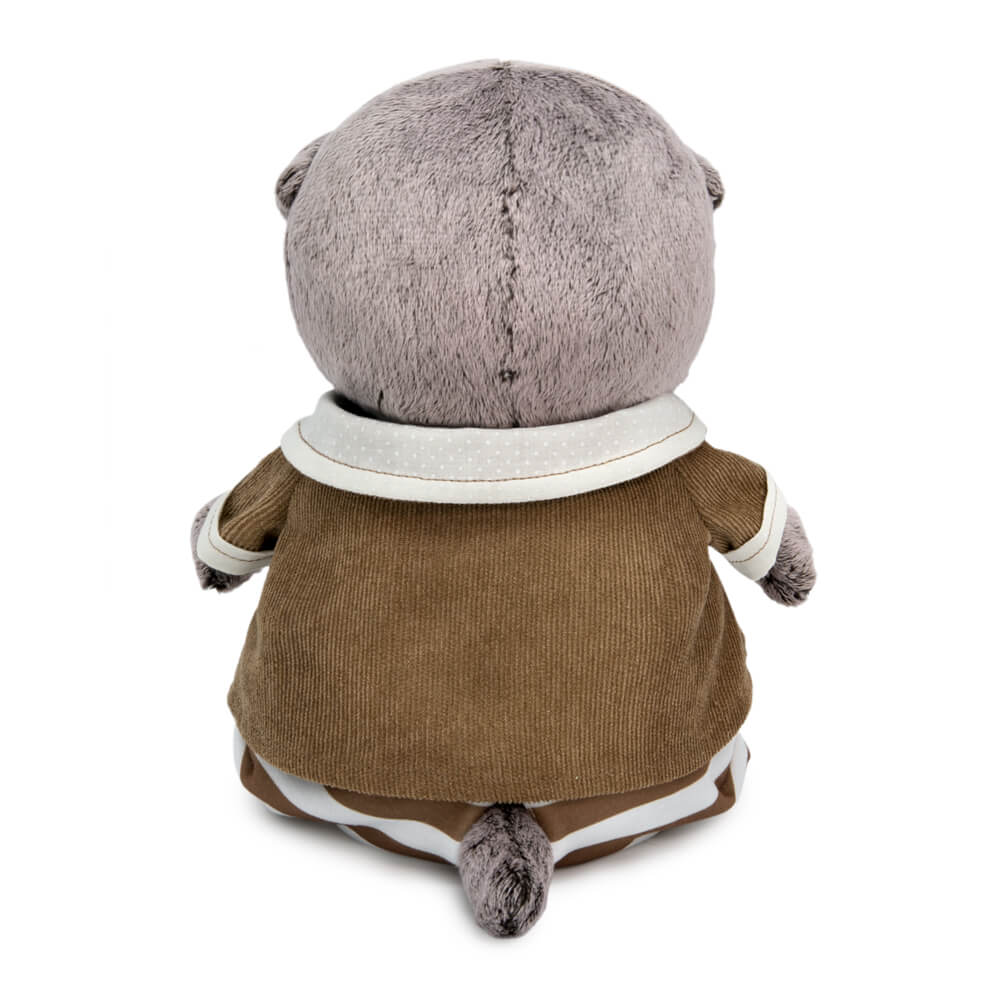 Мягкая игрушка BUDI BASA Кот Басик BABY в домашнем костюмчике 20 см - фото 3
