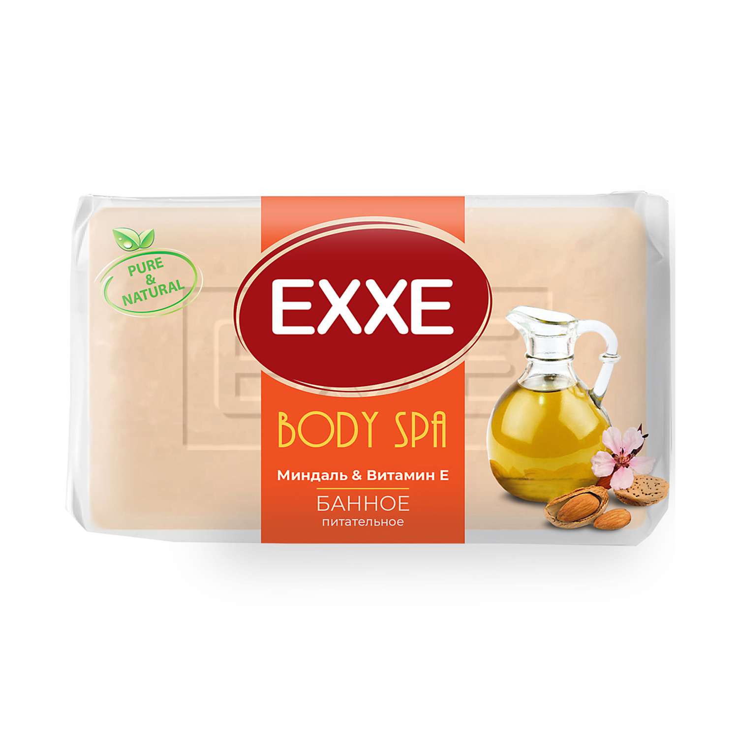Мыло банное EXXE body spa миндаль и витамин е 160 г - фото 1