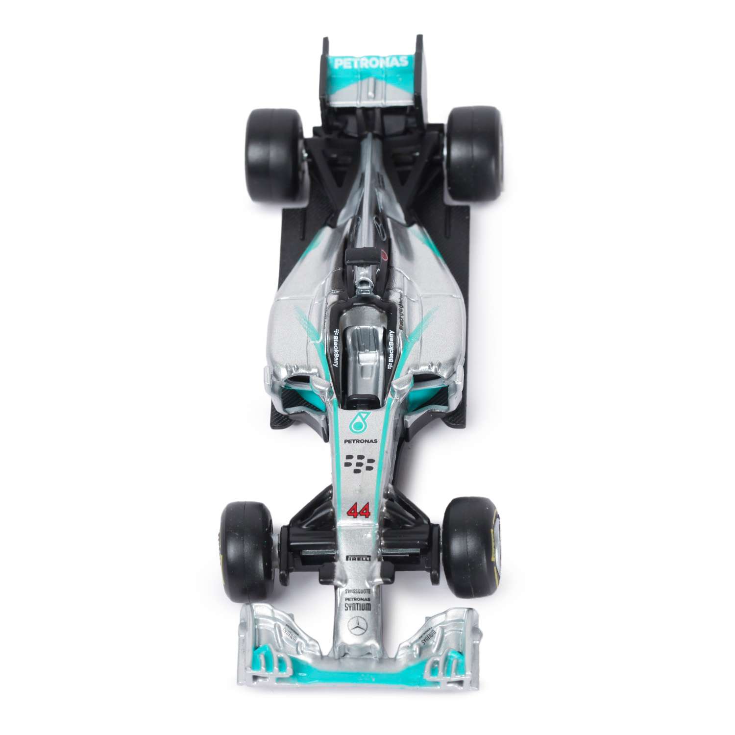 Машина BBurago 1:43 Mercedes 2014 AMG Petronas W05 18-38020 18-38020 - фото 6