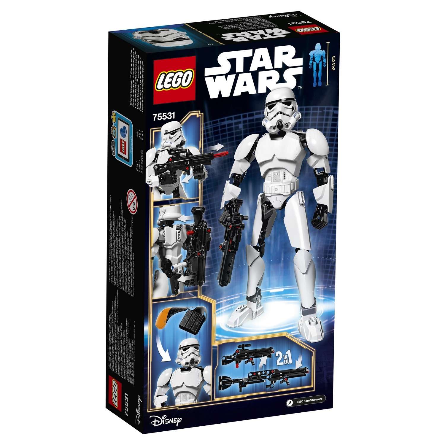 Конструктор LEGO Star Wars Командир штурмовиков блочный - фото 3