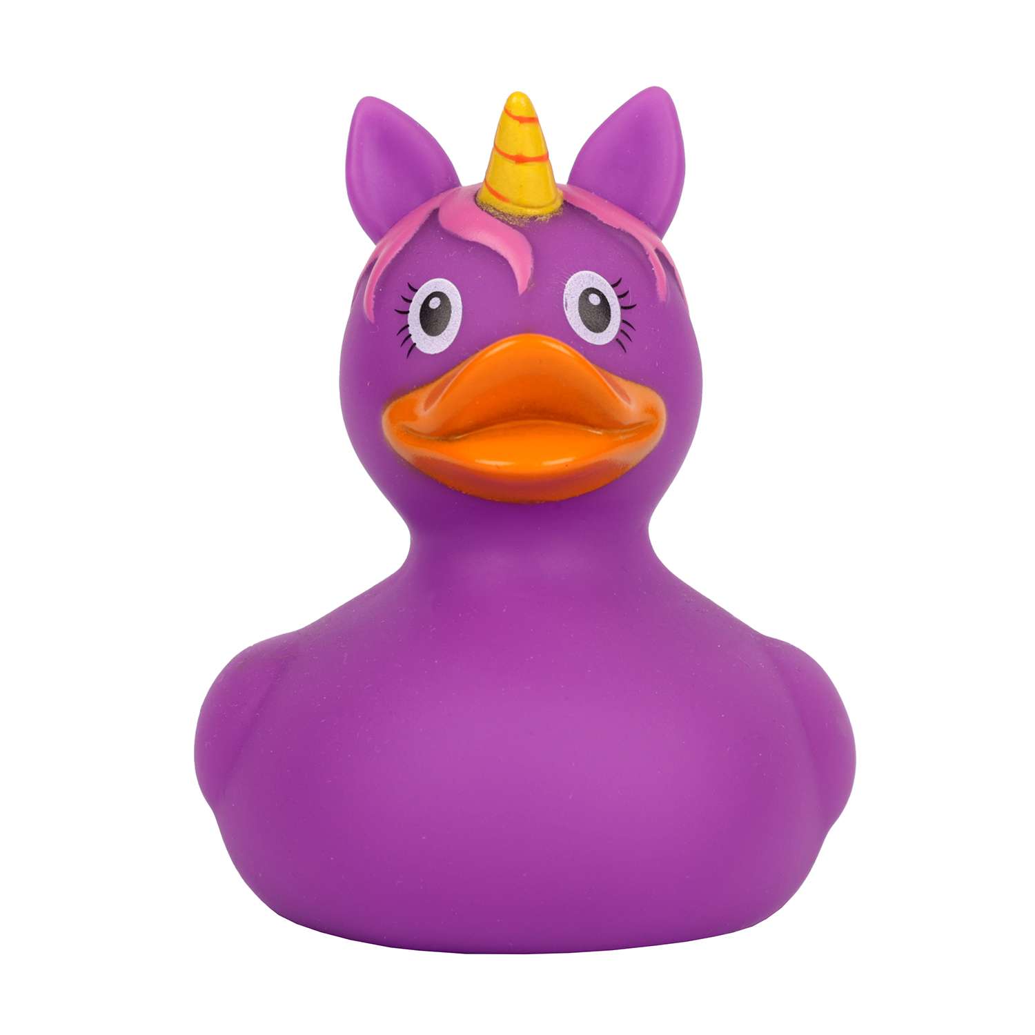 Игрушка для ванны сувенир Funny ducks Единорог пурпурный уточка 2090 - фото 2