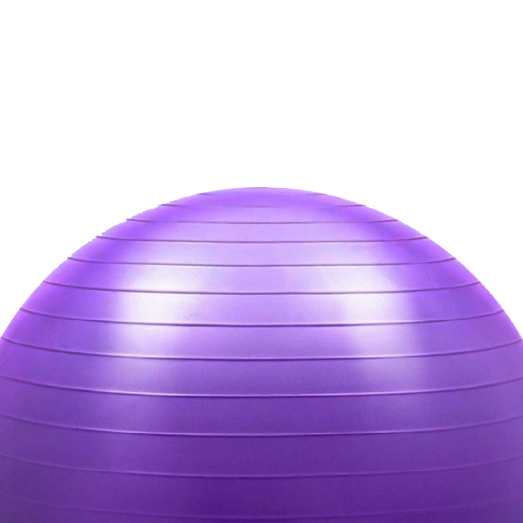 Гимнастический мяч для фитнеса Solmax Фитбол для тренировок фиолетовый 75 см - фото 7