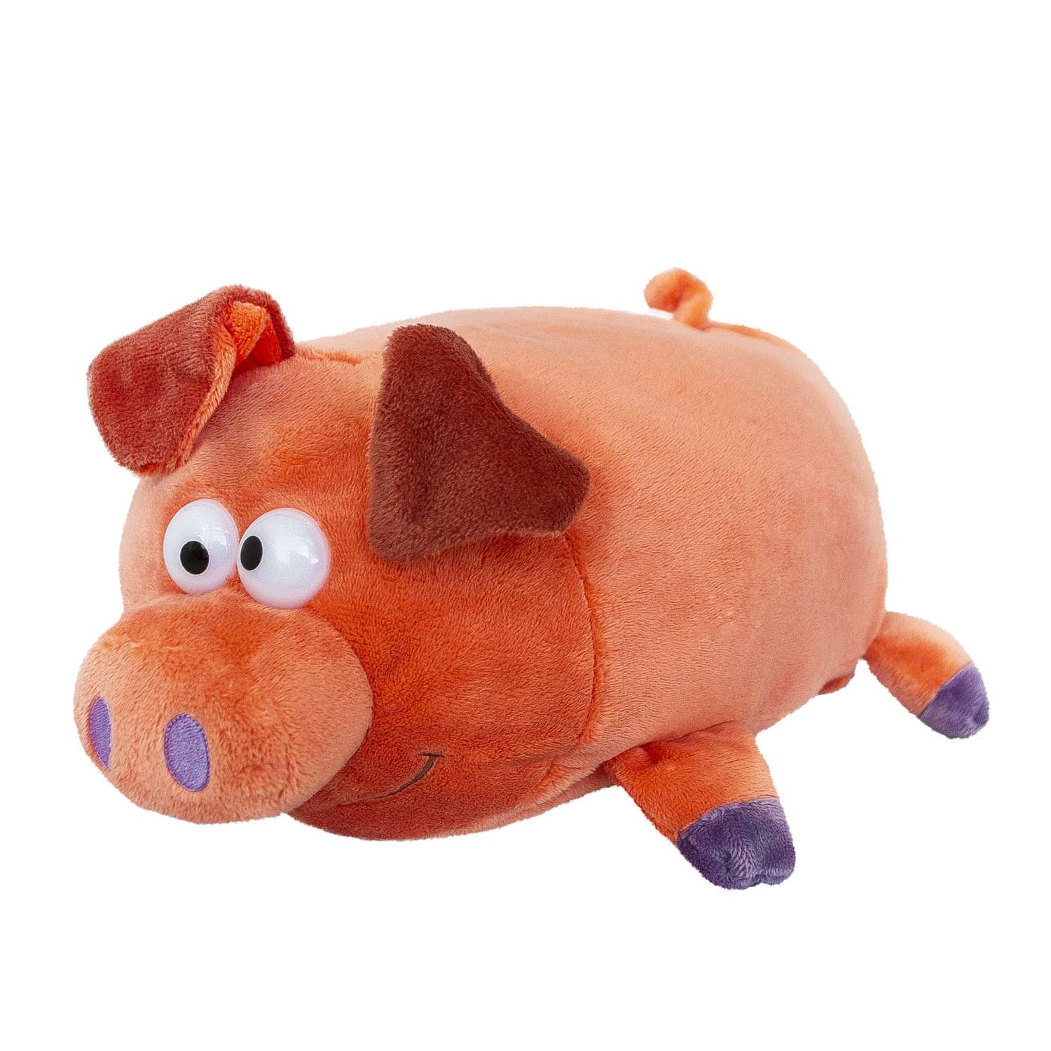 Мягкая плюшевая игрушка IdeaToys свинка Томато - фото 1