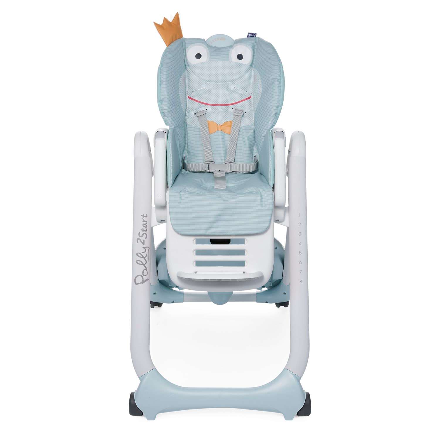 Стульчик для кормления Chicco Polly 2start Froggy