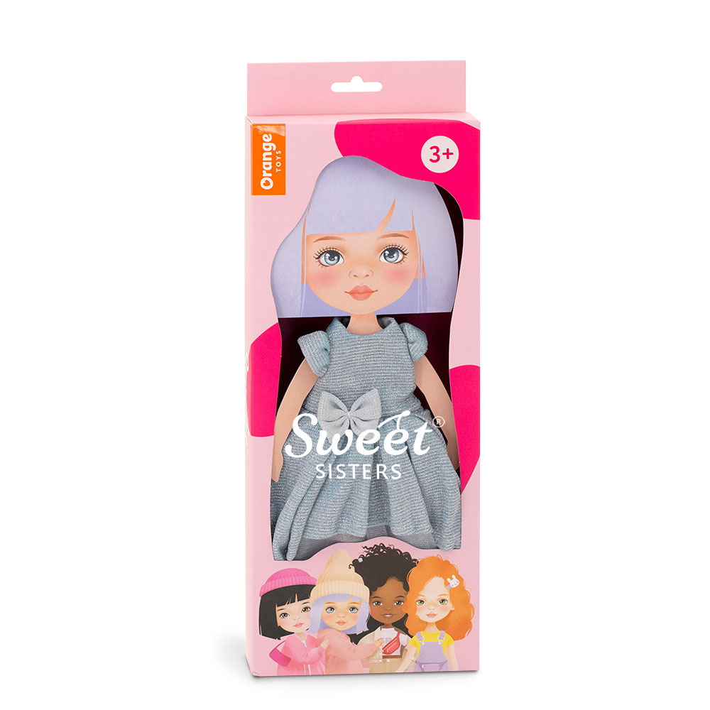 Набор одежды для кукол Orange Toys Sweet Sisters Голубое платье Серия Вечерний шик S01 - фото 2