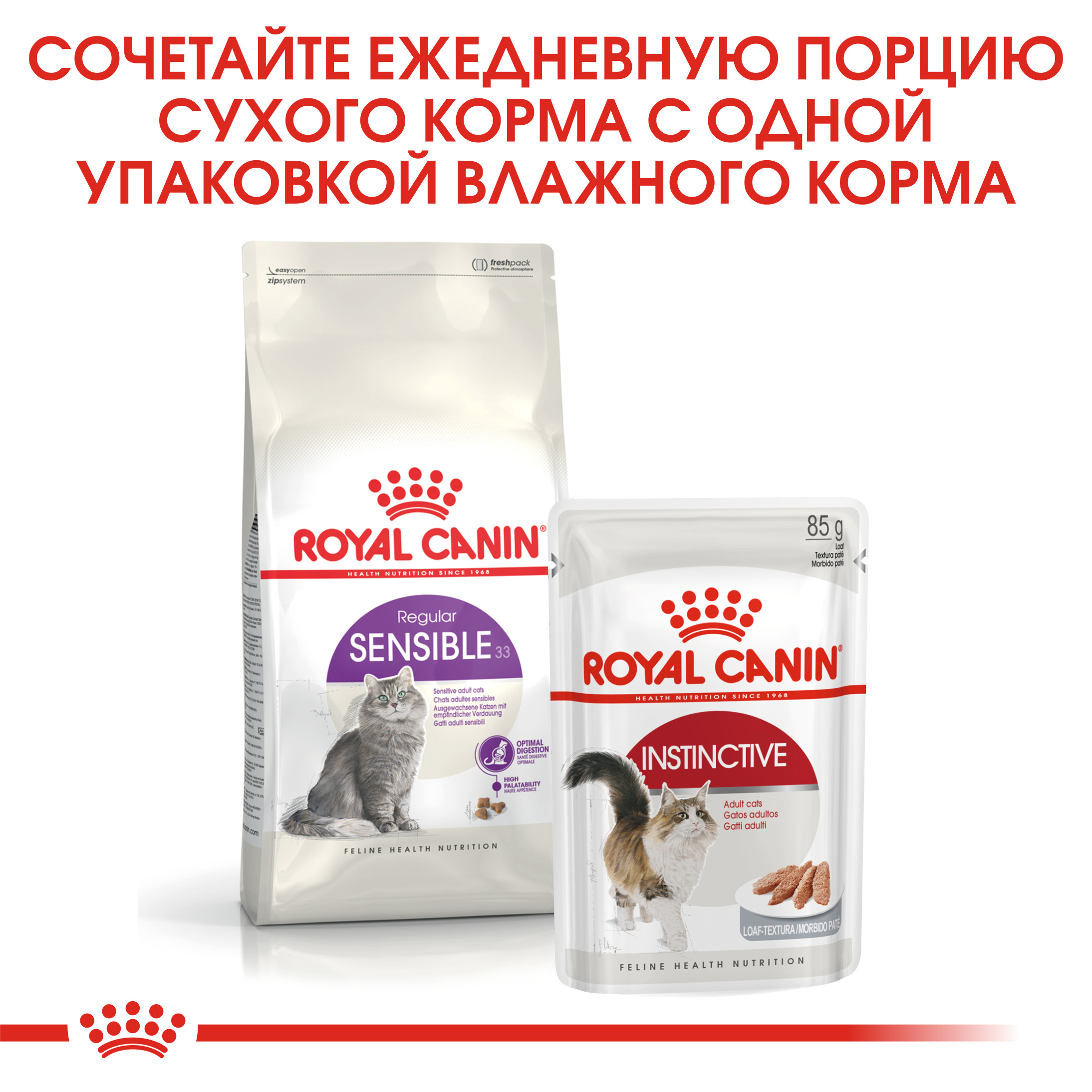 Сухой корм для кошек ROYAL CANIN 0.2 кг (полнорационный) - фото 8