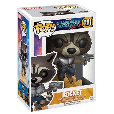 Фигурка Funko Pop bobble Marvel Guardians galaxy 2 Rocket Fun1092