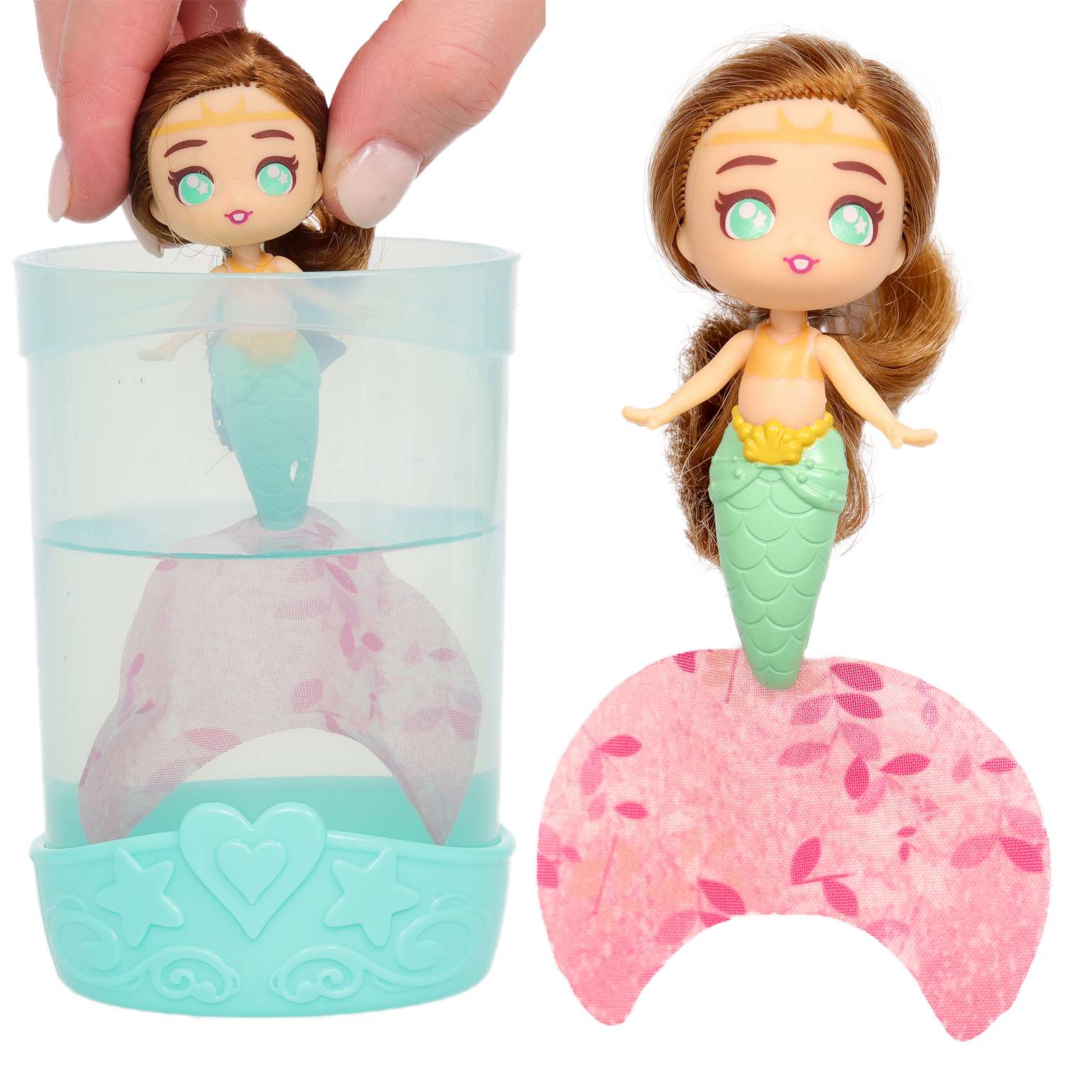 Кукла-сюрприз SEASTERS СиСтерс Принцесса русалка Грейс набор с бассейном аксессуарами и питомцем EAT15800 - фото 8