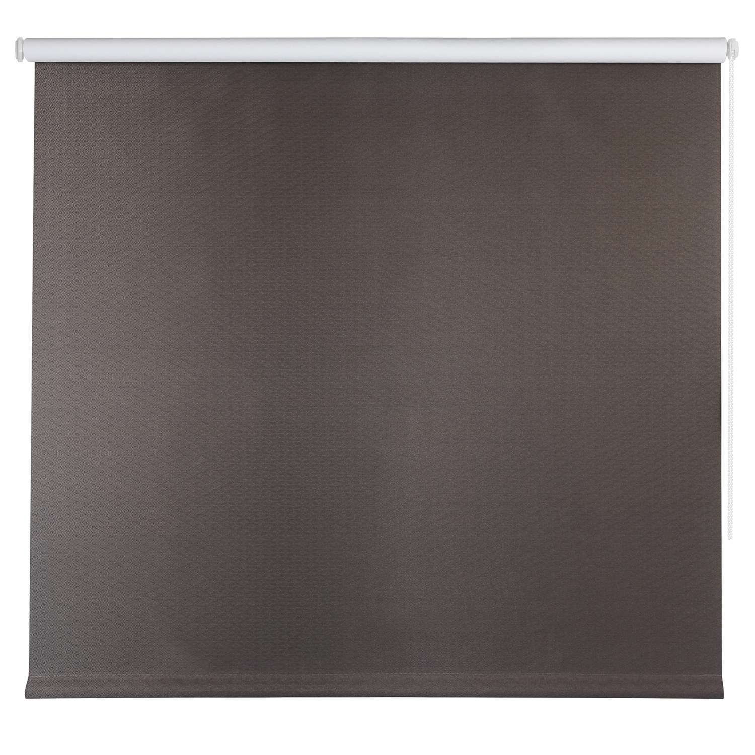 Рулонные шторы Эскар Blackout Домиан коричневый 40х160 см - фото 1