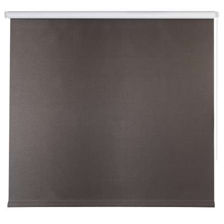 Рулонные шторы Эскар Blackout Домиан коричневый 40х160 см