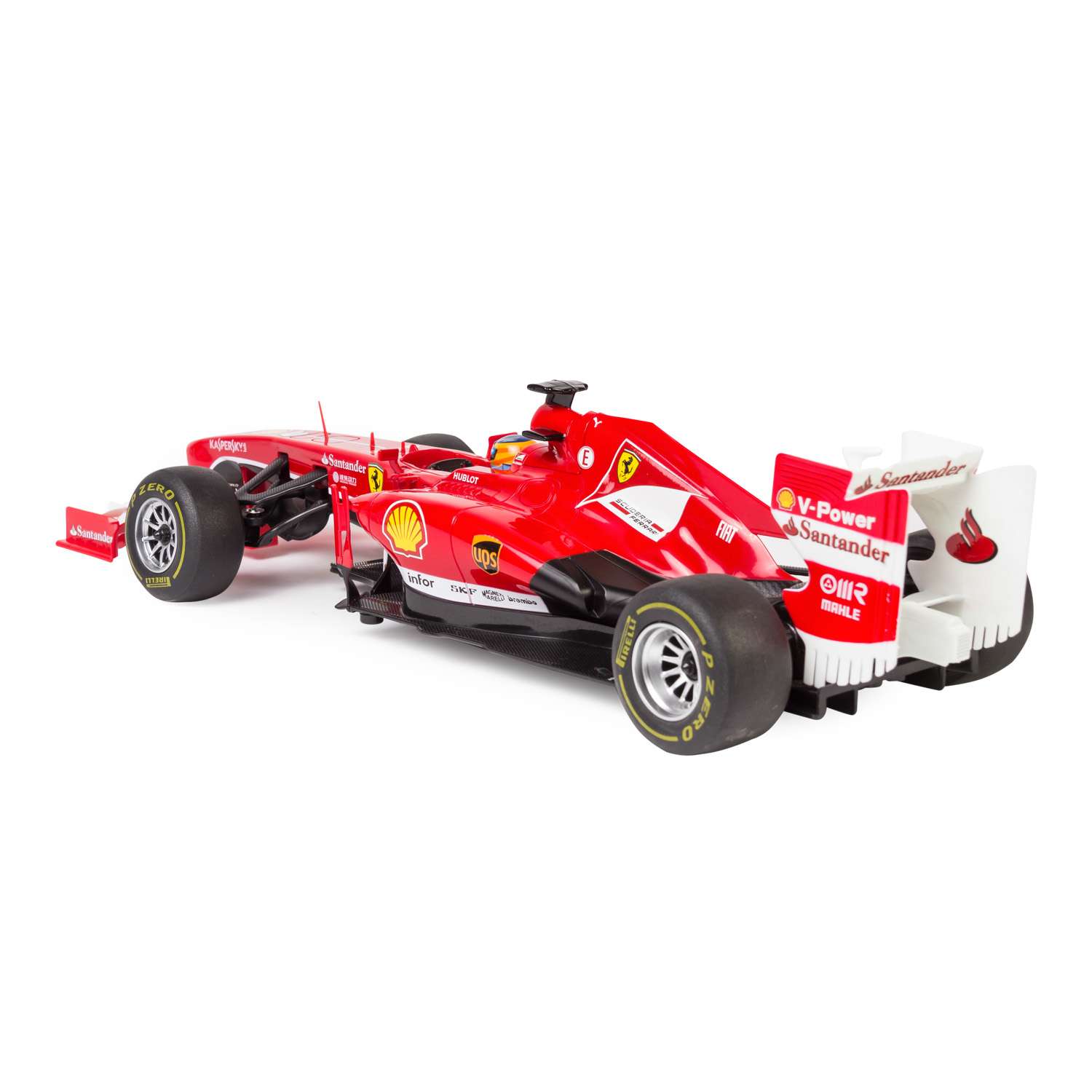 Машинка Rastar радиоуправляемая Ferrari F1 1:12 красная - фото 5