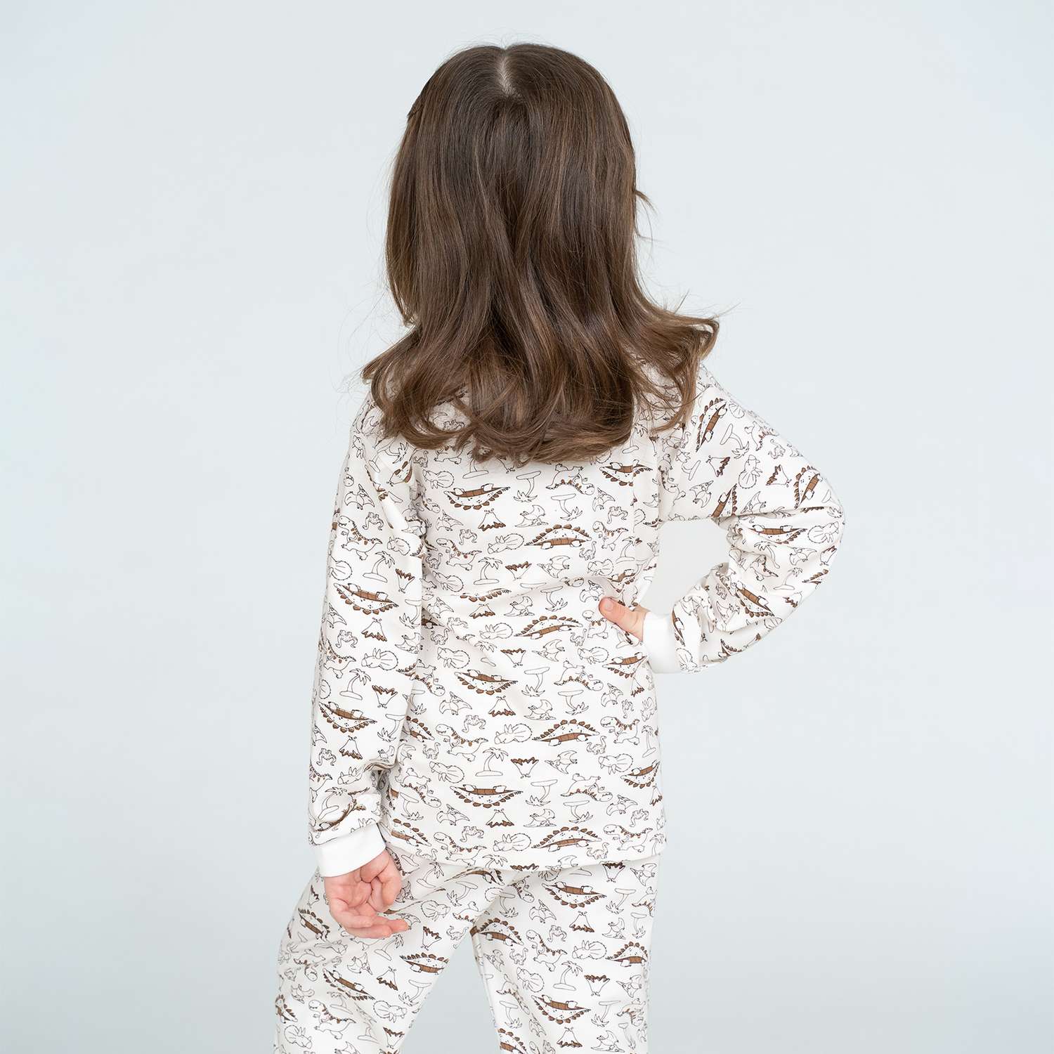 Пижама Утенок 800/1 молочный дино - фото 9