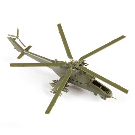Модель для сборки Звезда Советский вертолет МИ-24В