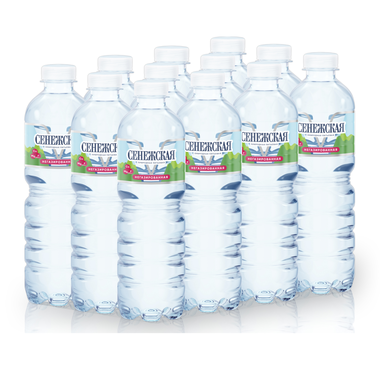Вода питьевая Сенежская 0.5 л негазированная (12 шт в упаковке) - фото 1