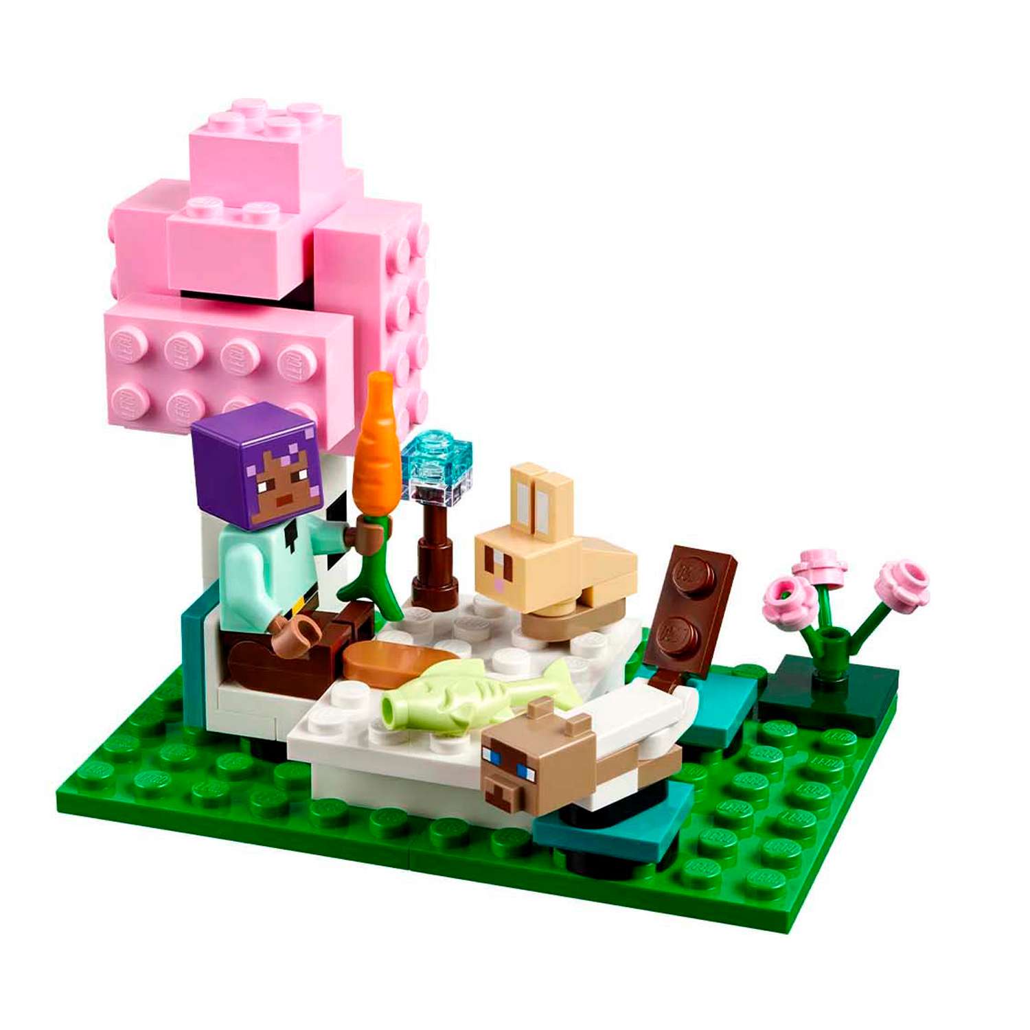 Конструктор детский LEGO Minecraft Приют для животных 21253 - фото 7