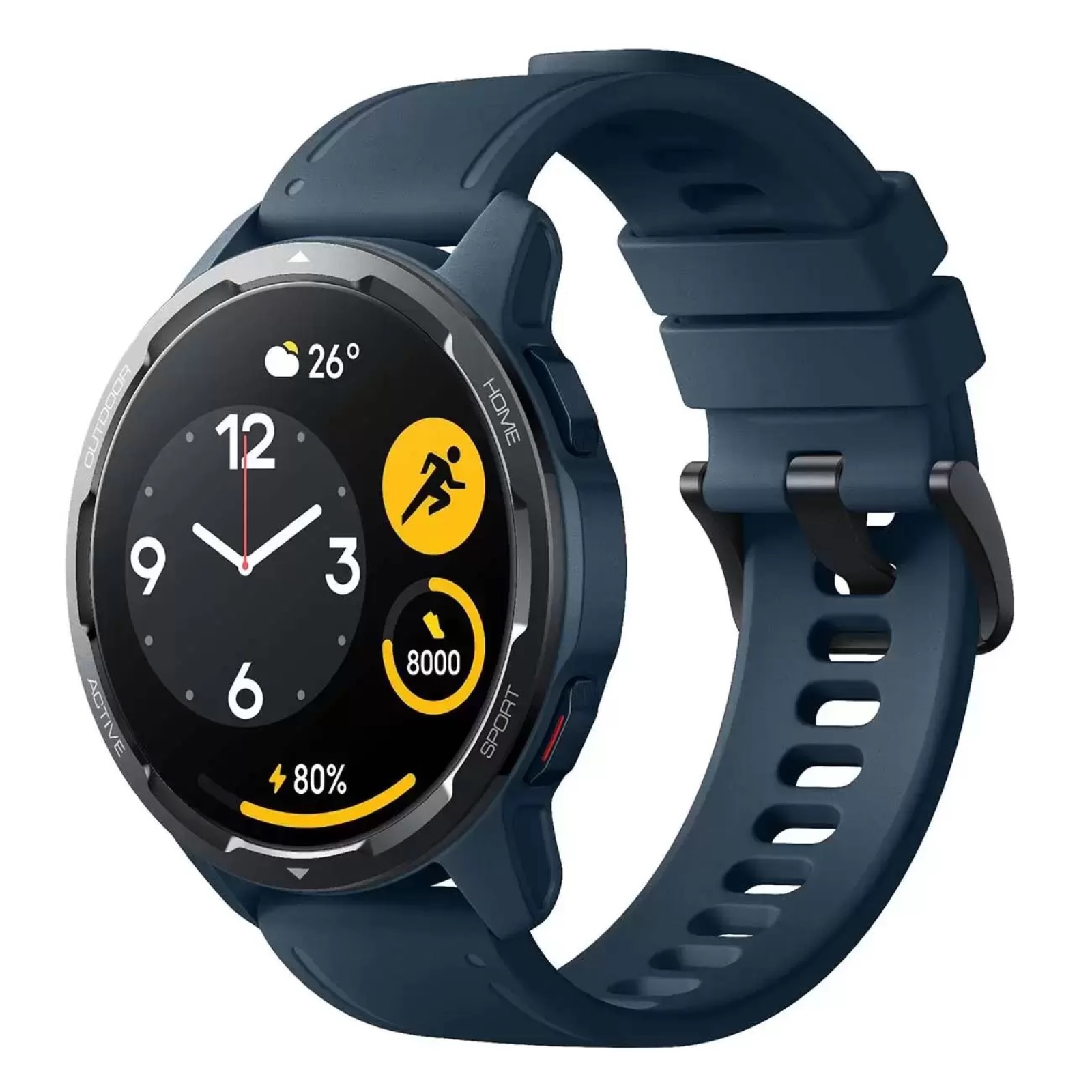 Смарт-часы XIAOMI Watch S1 Active GL BHR5467GL 1.43Amoled BT GPS 470 мАч синие - фото 1