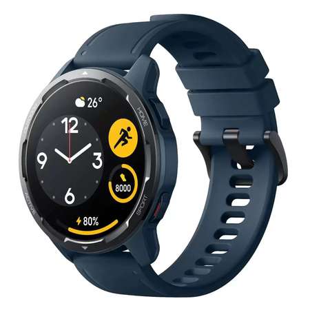 Смарт-часы XIAOMI Watch S1 Active GL BHR5467GL 1.43Amoled BT GPS 470 мАч синие