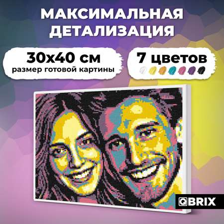 Картина по номерам QBRIX из любой фотографии Pop-art A3 40032