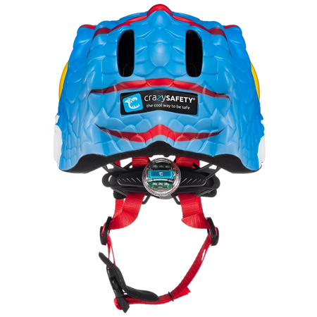 Шлем защитный Crazy Safety Blue Dragon с механизмом регулировки размера 49-55 см