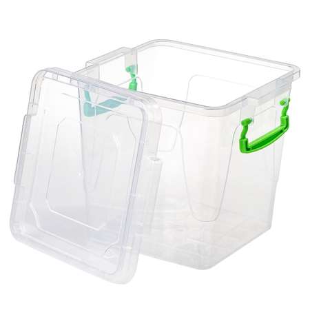 Контейнер elfplast пластиковый Fresh Box прозрачный квадрат 3.7 л 20х18х18.3 см