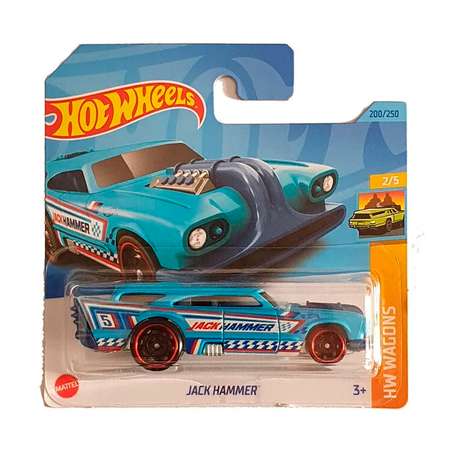 Автомобиль Hot Wheels jack hammer 1:64 без механизмов