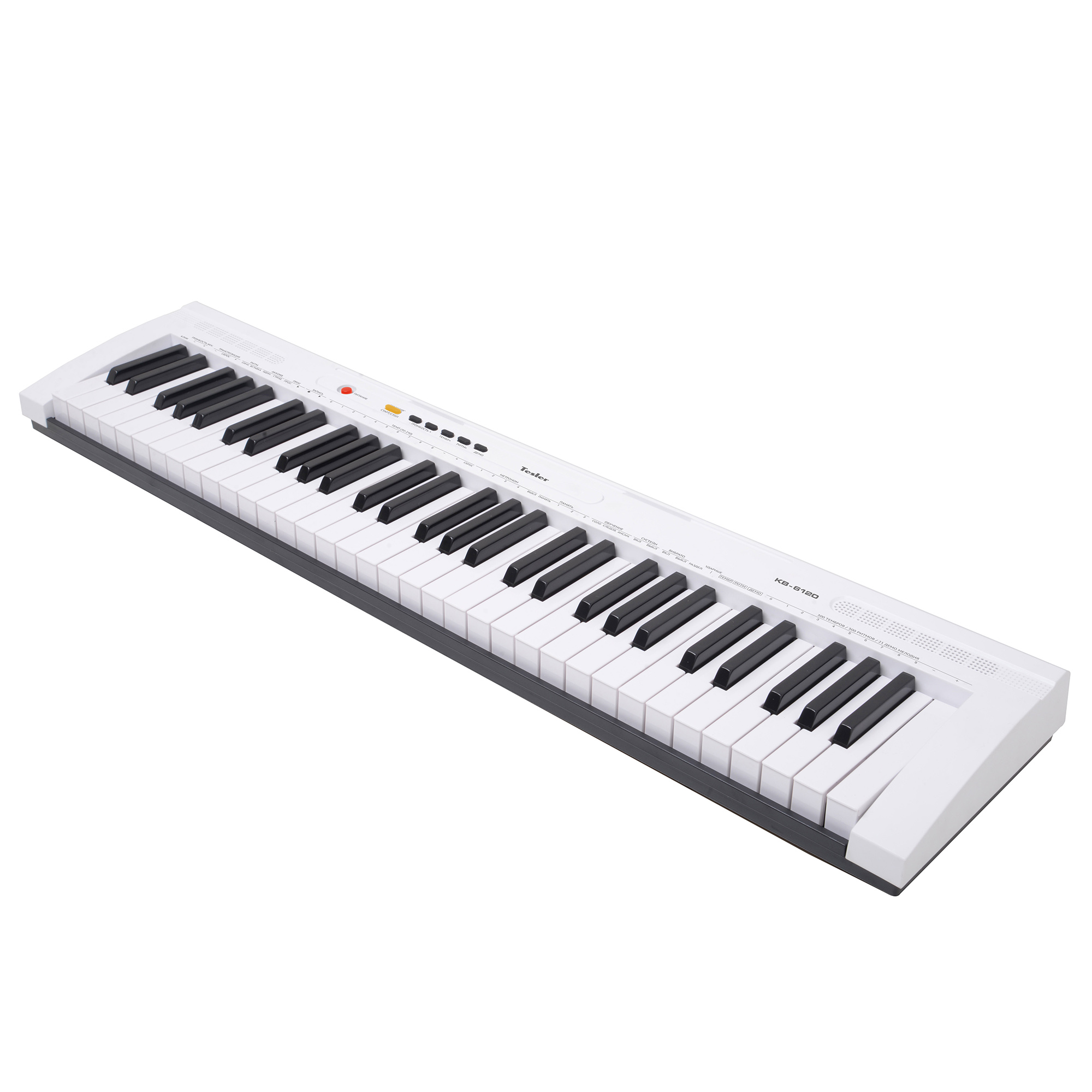 Синтезатор Tesler KB-6120 WHITE - фото 1