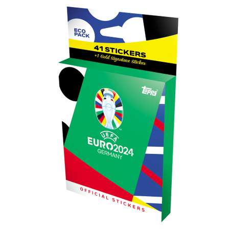 Наклейки коллекционные topps Чемпионат Европы по футболу 7 пакетиков в наборе