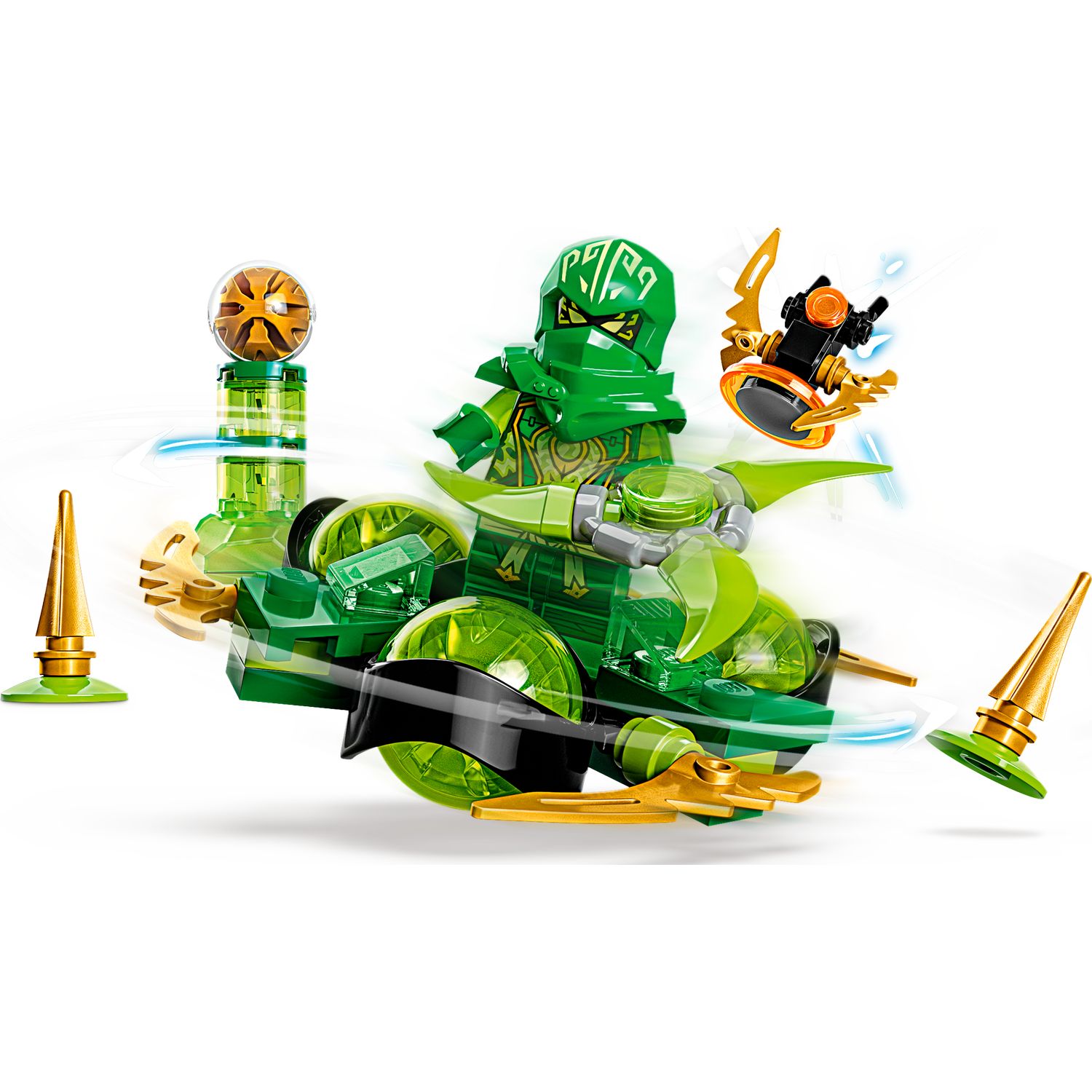 Конструктор LEGO Ninjago Lloyds Dragon Power Spinjitzu Spin 71779 - фото 4