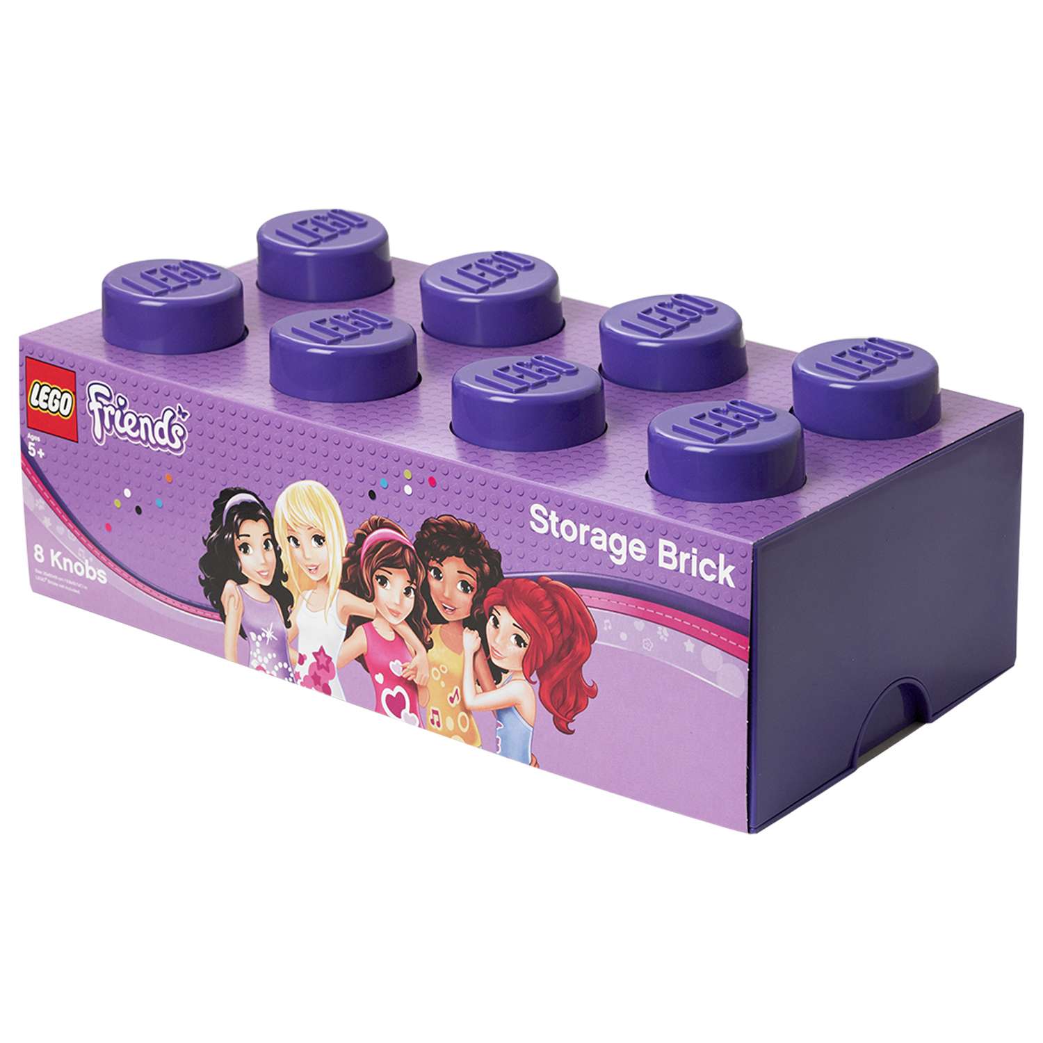Система хранения LEGO 8 Friends фиолетовый - фото 1