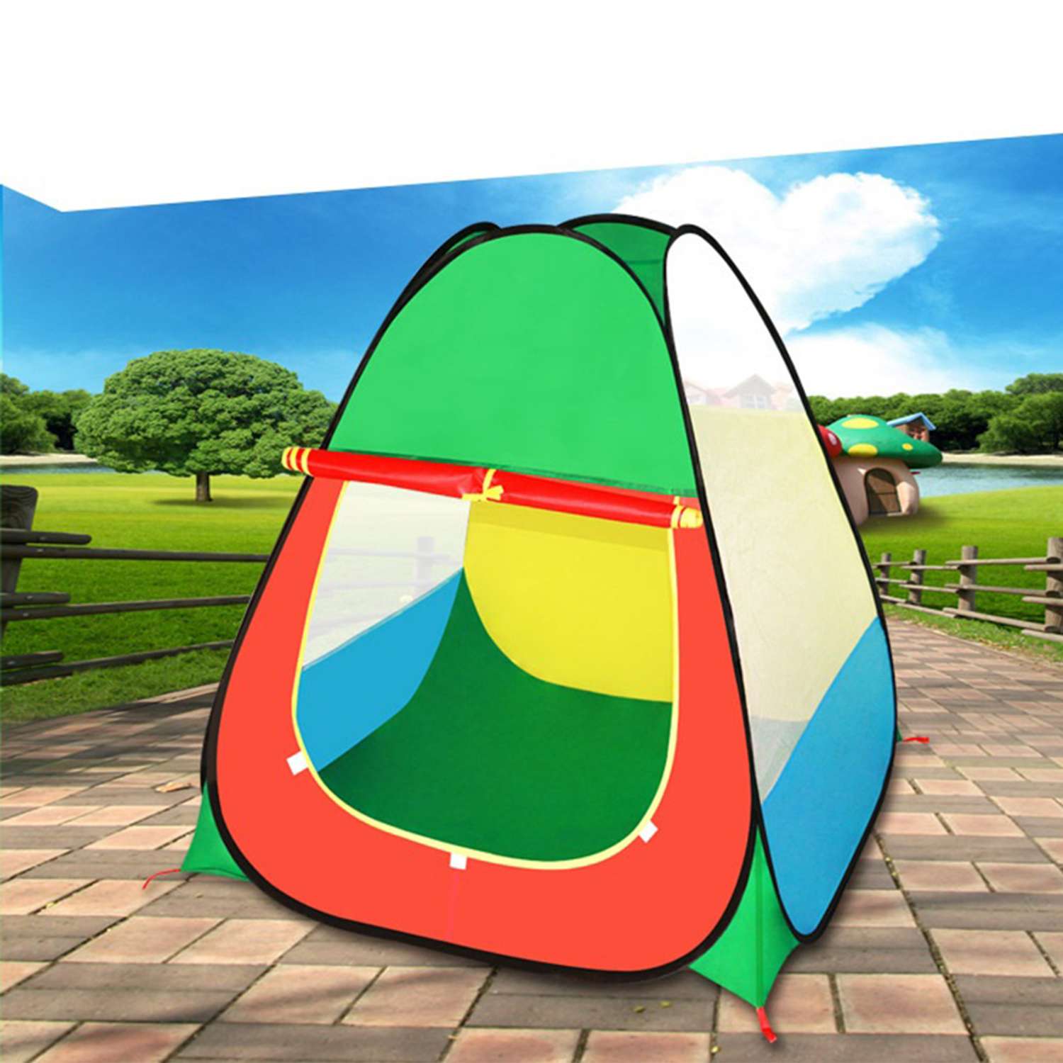 Игровая палатка-домик SHARKTOYS для ребенка - фото 4