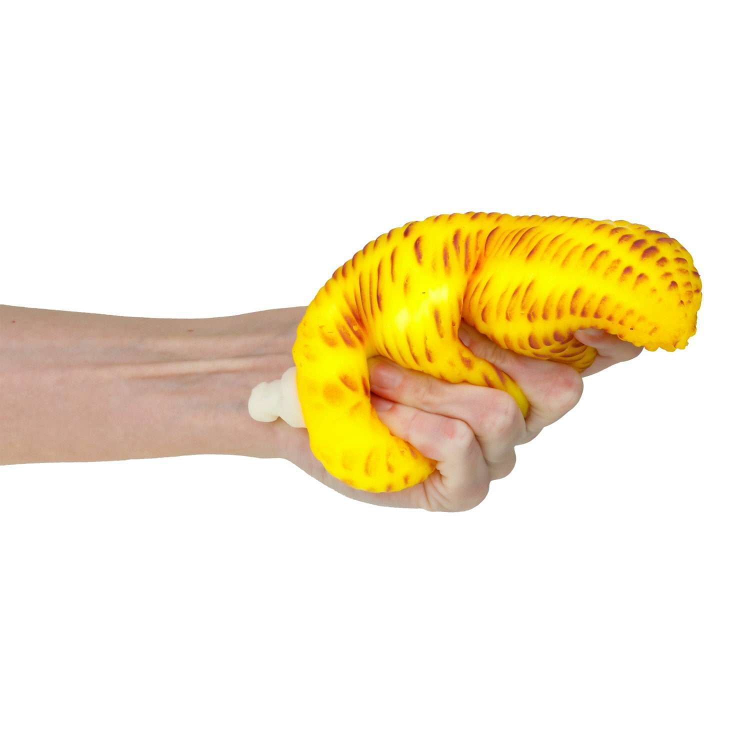 Мяч антистресс для рук Крутой замес 1TOY запечёная кукуруза жмякалка мялка тянучка 1 шт - фото 2