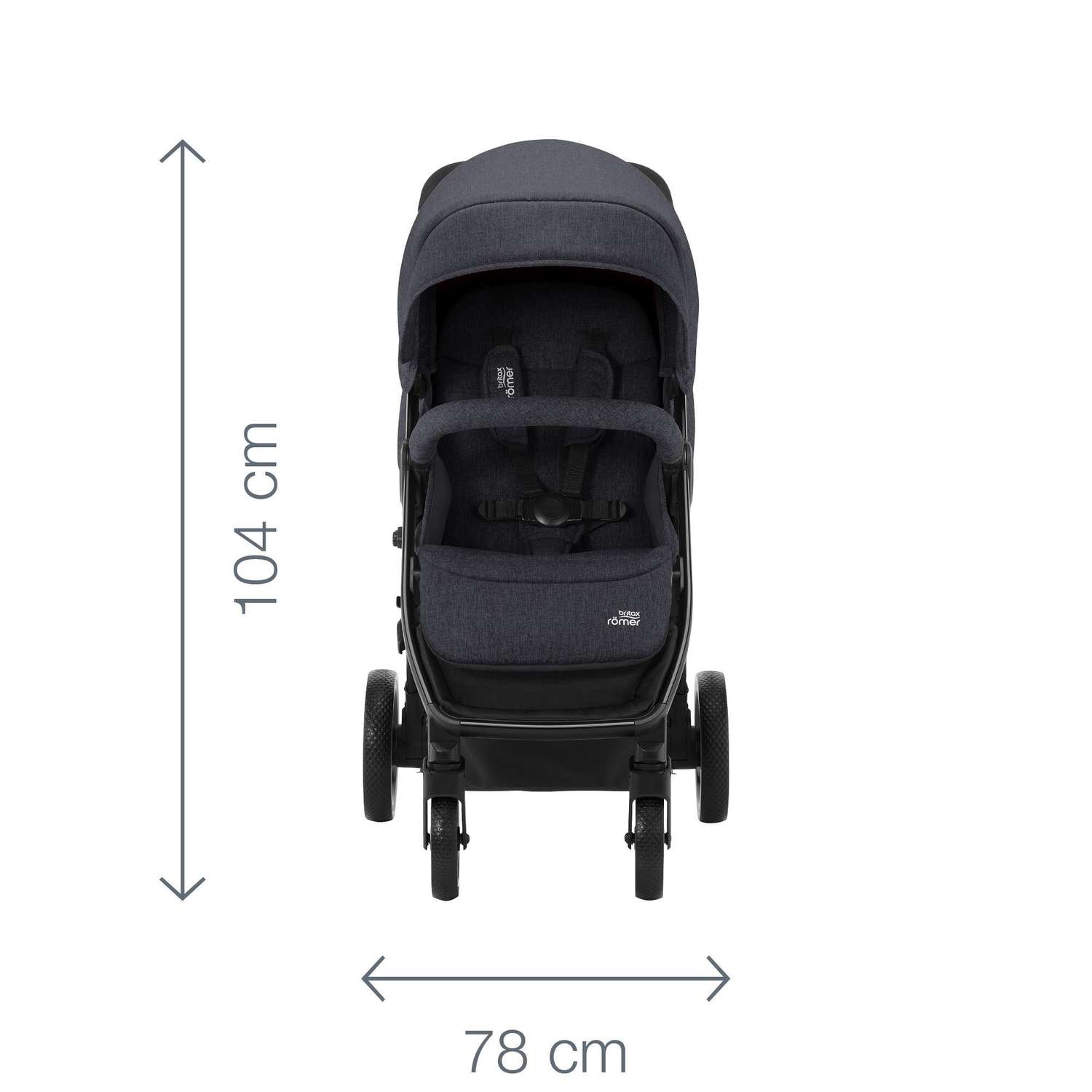 Коляска Britax Roemer B-Agile M Linen Beige - фото 10