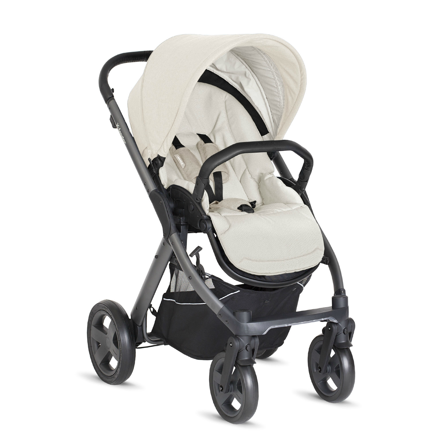 Коляска 2в1 X-Lander X-Pulse Daylight Beige с люлькой X-Pram - фото 7