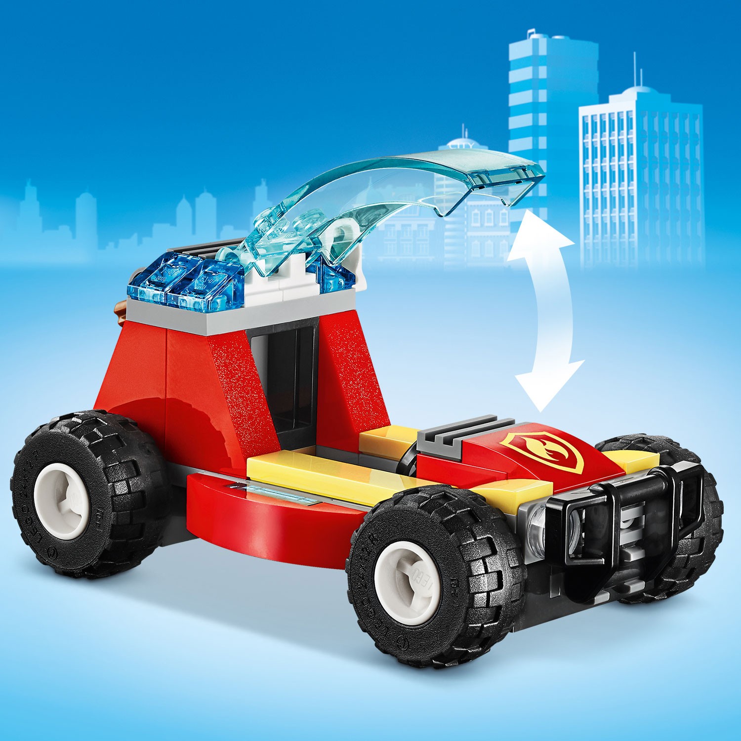 Конструктор LEGO City Fire Лесные пожарные 60247 - фото 9