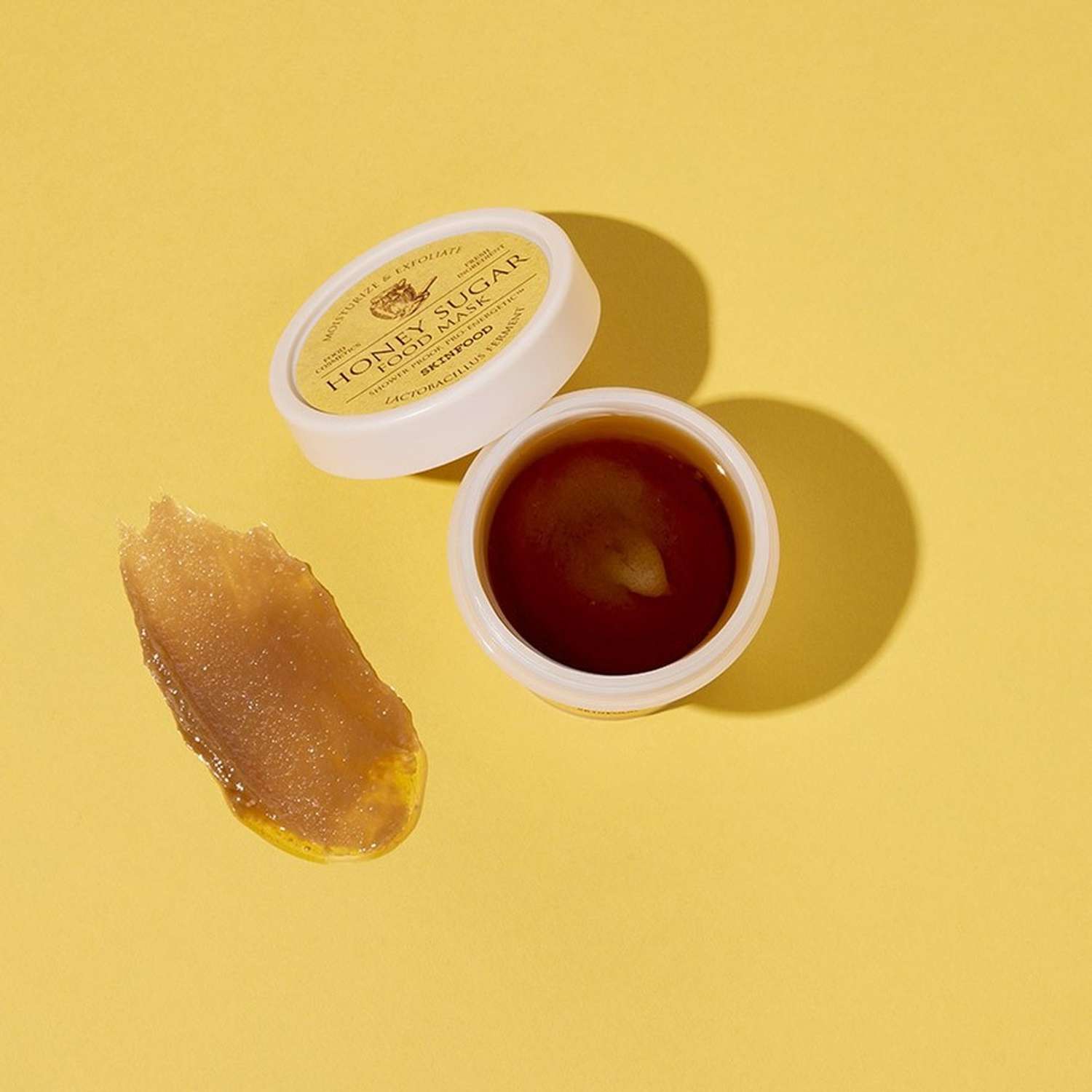 Маска для лица Skinfood Food mask медово-сахарная увлажняющая и отшелушивающая 120 г - фото 8
