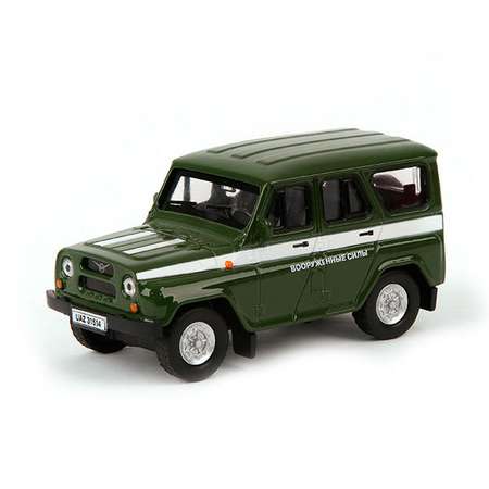 Машинка инерция Carline 1:43 UAZ