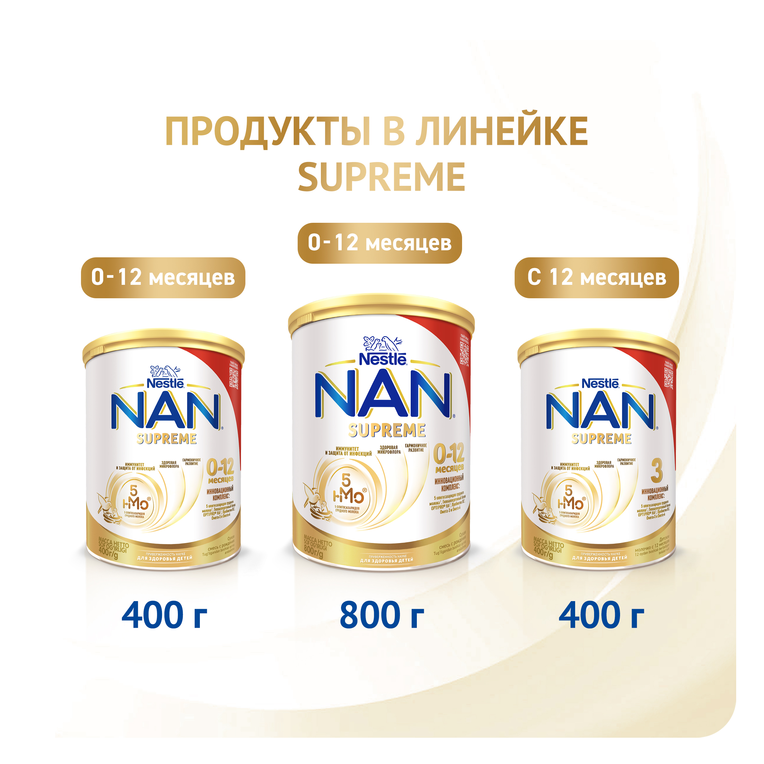 Молочко NAN Supreme 3 400г с 12месяцев - фото 14