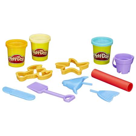 Набор игровой Play-Doh Ведерочко Пляж 23242