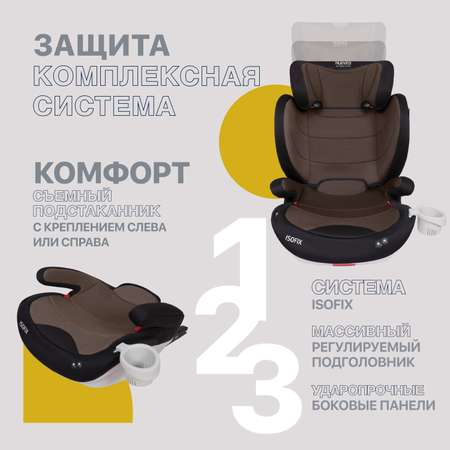 Автокресло Nuovita Maczione N23i-1 Кофейный