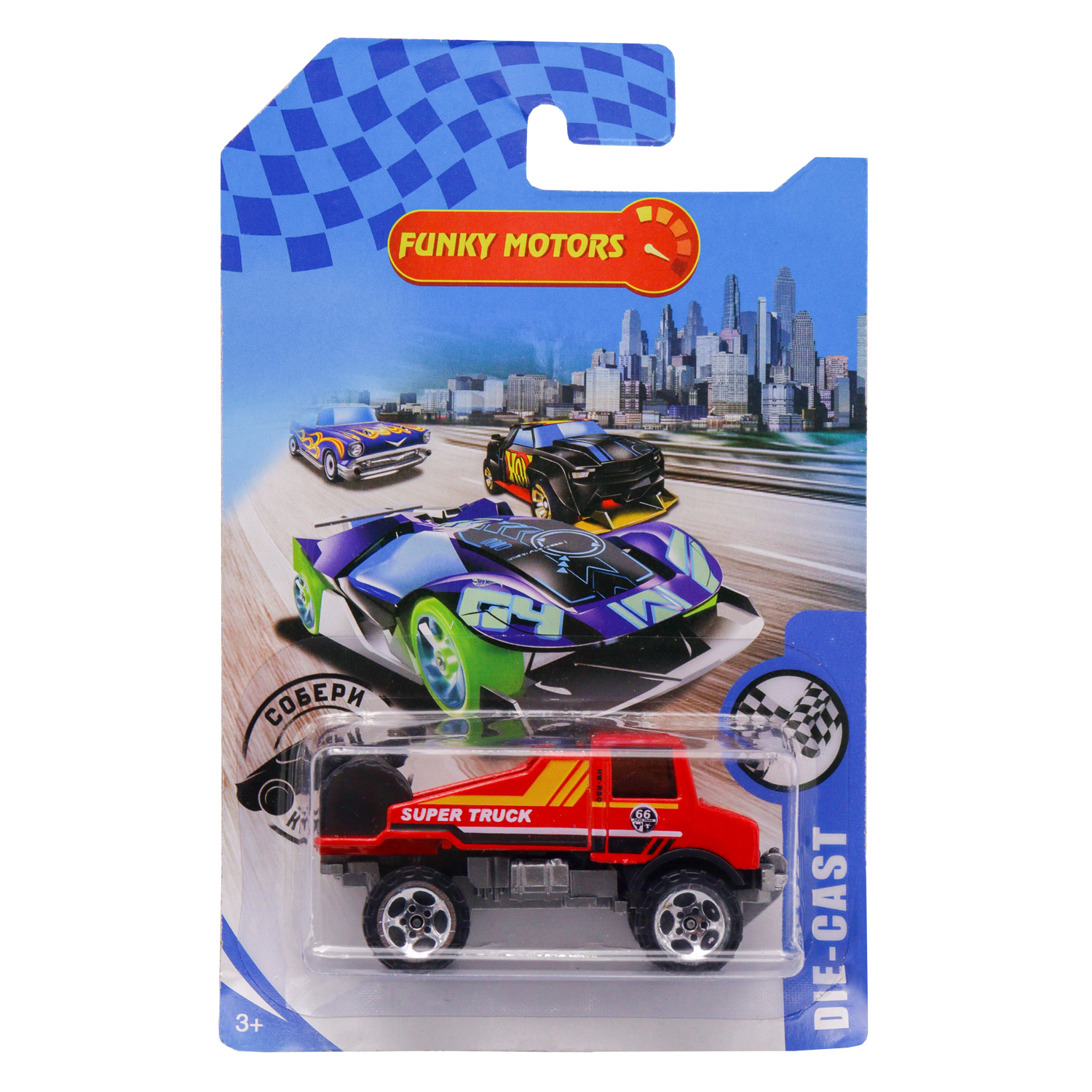 Автомобиль Funky Toys в ассортименте FT072657811 - фото 4