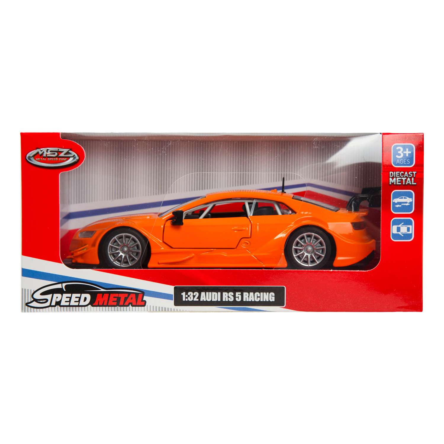 Машина MSZ 1:32 Audi RS 5 DTM Оранжевая 32448 32448 - фото 2
