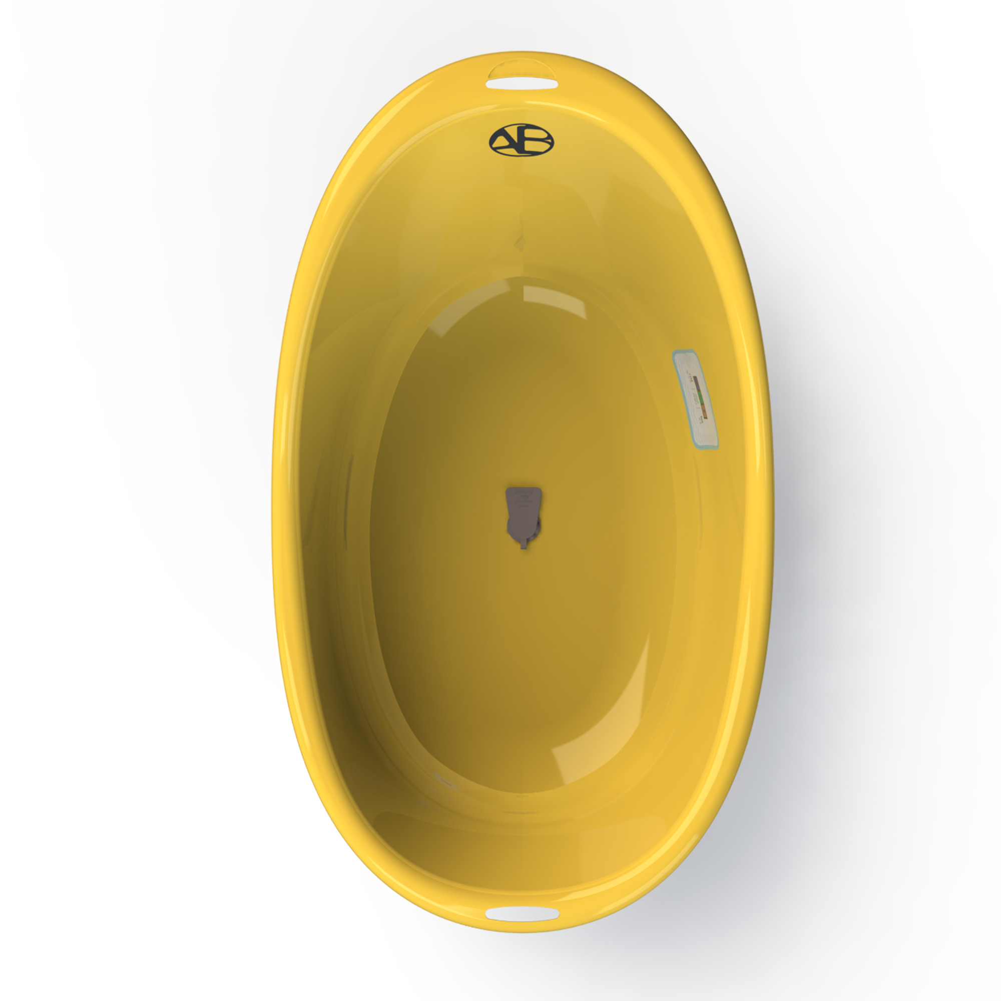 Ванночка для купания AmaroBaby Raft желтая - фото 11