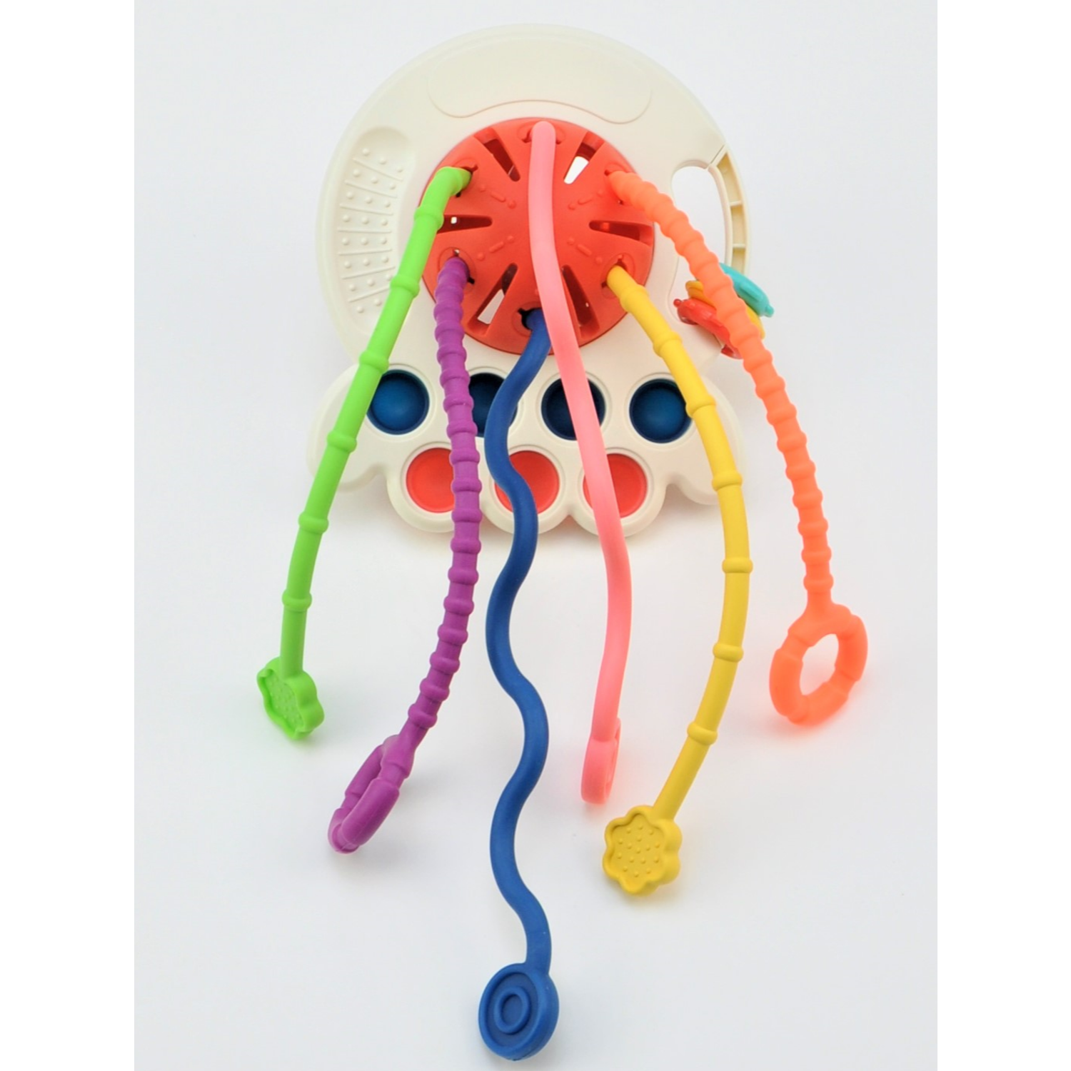 Развивающая игрушка GRACE HOUSE сенсорная погремушка тянучка для малышей - фото 10