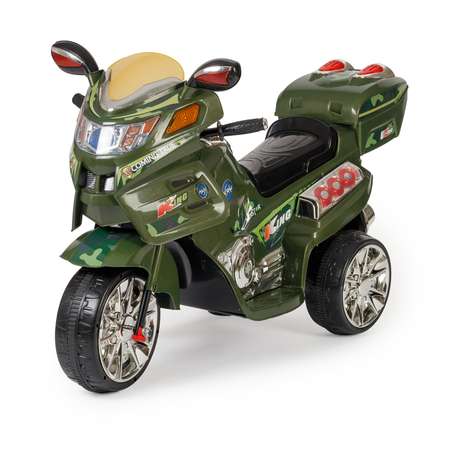 Мотоцикл BABY STYLE на аккумуляторе зеленый