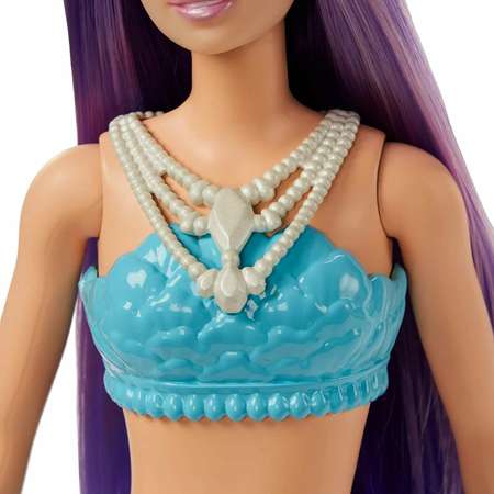 Кукла Barbie Dreamtopia Mermaid Русалка c фиолетовыми волосами HGR10