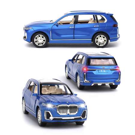 Машинка игрушка железная 1:24 Che Zhi BMW X7